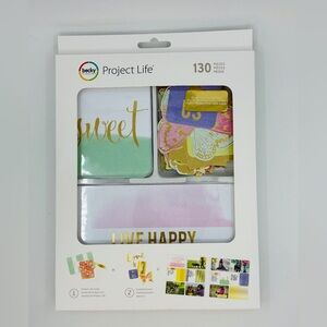 🔵 Becky Higgins Project Life Card Kit - Multicolor